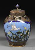Cloisonne Covered Jar