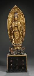 Giltwood Buddha