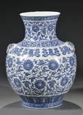 Blue and White Vase