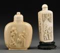 Two Ivory Snuff Bottles