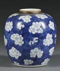 Blue and White Porcelain Jar