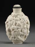 White Porcelain Snuff Bottle