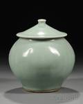 Celadon Covered Jar