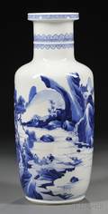 Blue and White Porcelain Vase