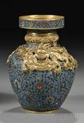 Cloisonne Enameled Vase