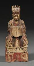 Lacquered Wood Figure