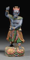 Painted Terracotta Figure