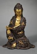 Parcelgilt Bronze Buddha