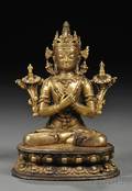 Giltbronze Vajrasattva