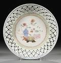 Reticulated Porcelain Plate