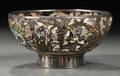 Silver and Enameled Bowl