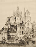 John Taylor Arms American 18871953 MontSaintMichel