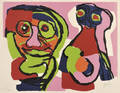 Karel Appel Dutch 19212006 Deux Personnages