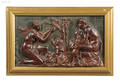 Louis Julien Jules Franceschi French 18251893 BasRelief with Classical Figures