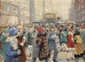 Orlando Rouland American 18711945 On Fifth Avenue