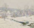Ernest Albert American 18571946 Stream in Winter