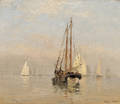 Walter Franklin Lansil American 18461933 Morning Portland Harbor