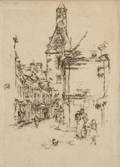 James Abbott McNeill Whistler American 18341903 ClockTower Amboise