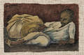 Diego Rivera Mexican 18861957 Nio Recostado con Bulto SF