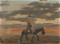 Florencio Molina Campos Argentine 18911959 View of a Man on Horseback