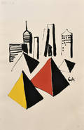 Alexander Calder American 18981976 Untitled City and Pyramids