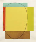Robert Mangold American b 1937 Five Color Frame
