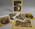 Six Unframed Currier  Ives Lithographs