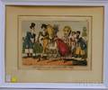 Isaac Robert Cruikshank British 17591856 Dandies and Dandyzettes