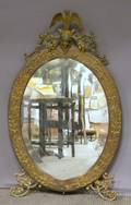 Neoclassicalstyle Giltbrass Mirror