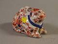 Imari Porcelain Rabbit Figurine