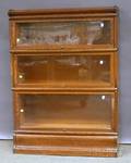 Oak Threestack Barrister Bookcase