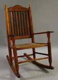 Late Victorian Childs Wood Armrocker