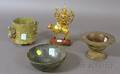 Four Asian Bronze Items