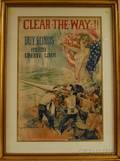 Framed WWI Howard Chandler Christy Clear The Way Poster