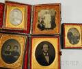Five Early Cased Portrait Photographs