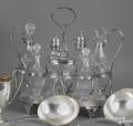 George III silver cruet set ca 1800
