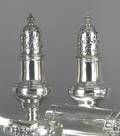 Pair of Tiffany  Co sterling shakers