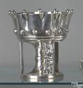 Philadelphia coin silver compote 19th c