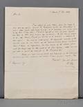 Clay Henry 17771852 Autograph Letter Signed 7 February 1836