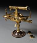 Brass Double Telescope Graphometer