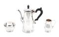 Three Piece Tiffany  Co Sterling Coffee Set