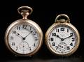 Two Elgin BW Raymond Open Face Watches