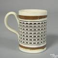 Mocha childs mug 19th c