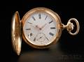 14kt Gold Hunter Case Chronometer