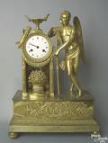 French ormolu mantle clock early 19th c