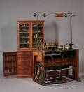 Holtzapffel  Company Rose Engine Lathe No 1636 and Cabinet of Accessories