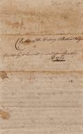 Pawtuxet Rangers Period Copy Founding Charter 1774
