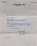 Kennedy John Fitzgerald 19171963 Typed Letter Signed 25 June 1954