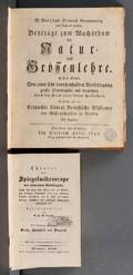 German Microscopy Two Volumes 18th19th Centuries