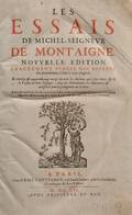 Montaigne Michel de 15331592 Les Essais